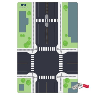 Origin'L Fabric® Heavy Duty Fabric Counter Mat-24"x36"x1/16"